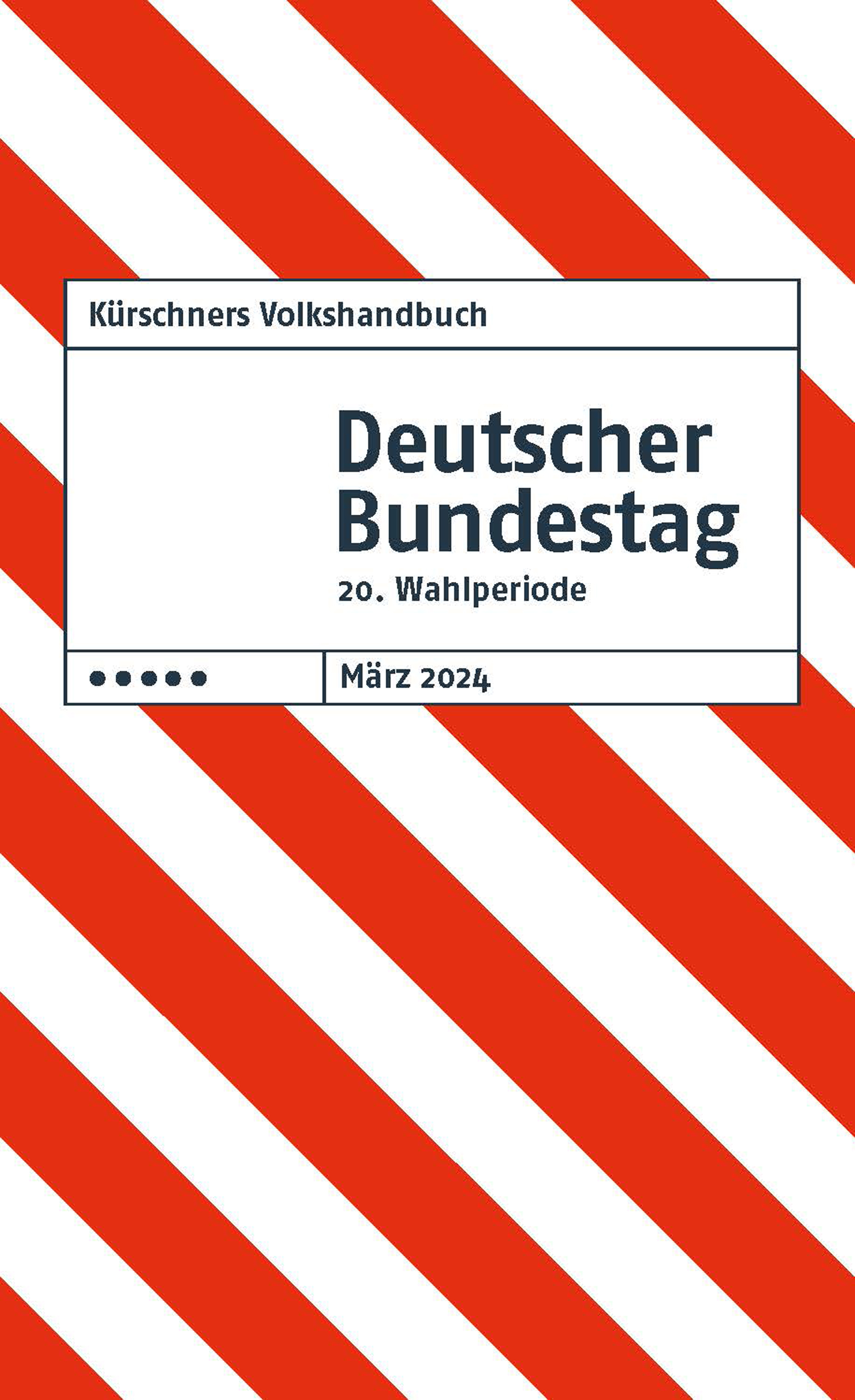 Taschenbuch: Kürschners Volkshandbuch: Deutscher Bundestag (20. WP) (4 Punkte)