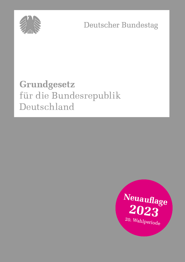 Taschenbuch: Grundgesetz für die Bundesrepublik Deutschland