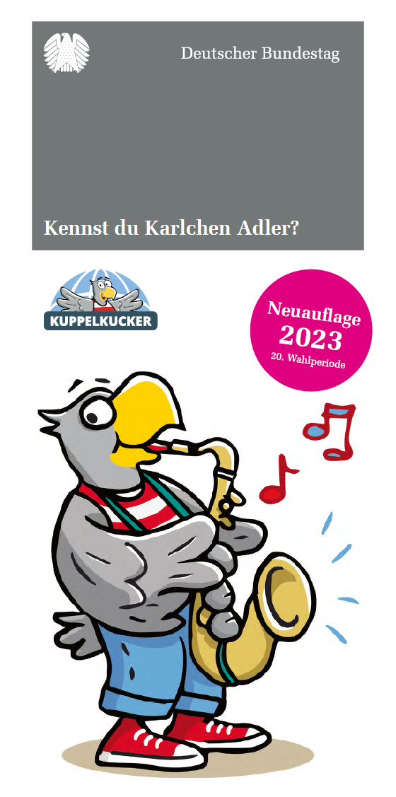 Flyer Kuppelkucker: "Kennst du Karlchen Adler?"