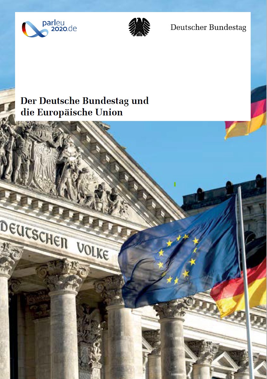 Broschüre: Der Deutsche Bundestag und die Europäische Union