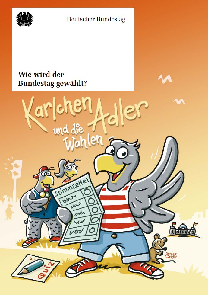 Comic: Wie wird der Bundestag gewählt?