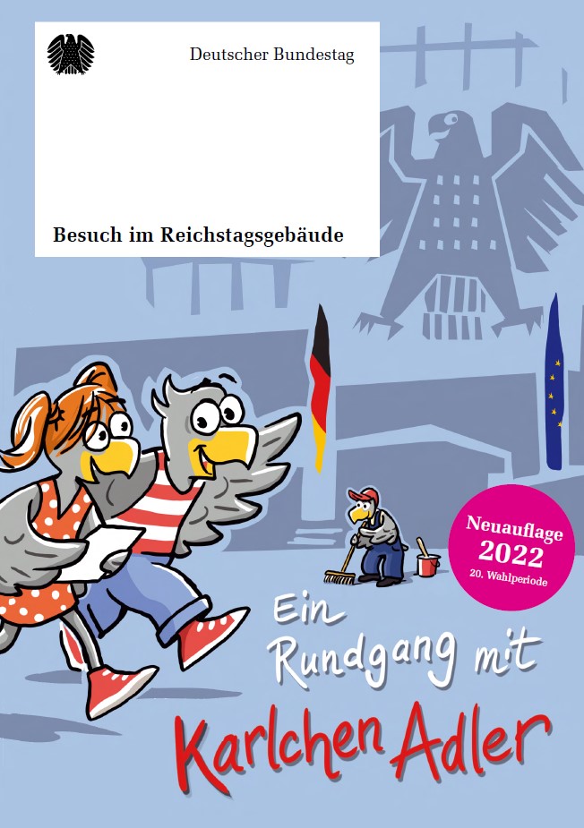 Comic: Besuch im Reichstagsgebäude