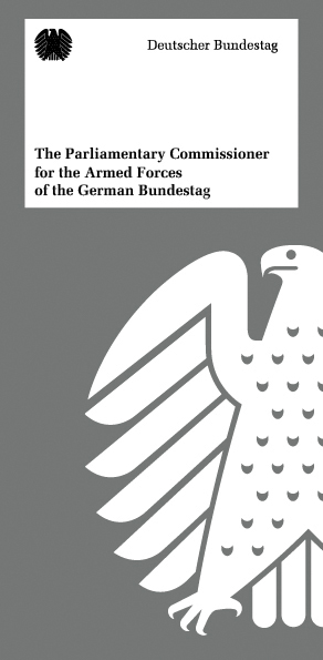 <span lang='en'>Flyer: The Parliamentary Commissioner for the Armed Forces of the German</span> Bundestag