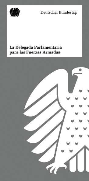 Flyer: La Delegada Parlamentaria para las Fuerzas Armadas