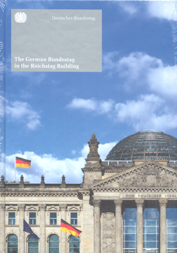 Buch: Der Deutsche Bundestag im Reichstagsgebäude (englisch) Hardcover mit Einlegeblatt